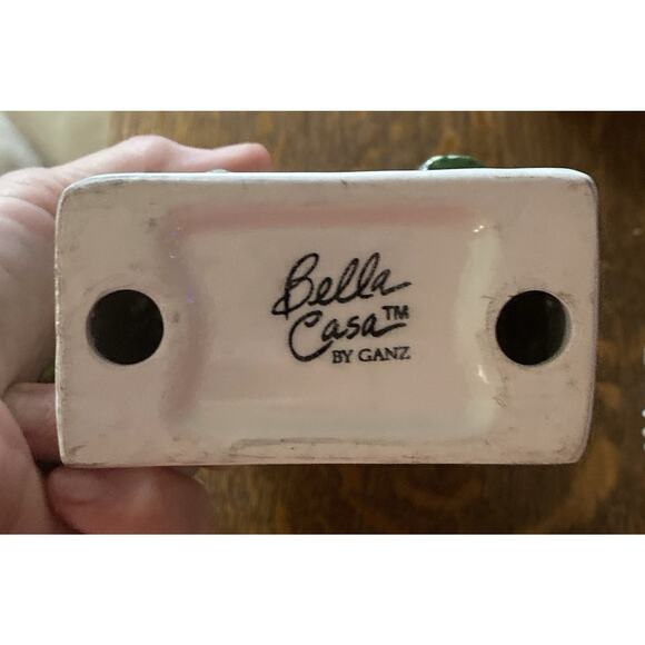 Vintage Bella Casa By Ganz 3 Story Wall Decor 3D Cottage 2 Piece Hanging Plant - Picture 5 of 9